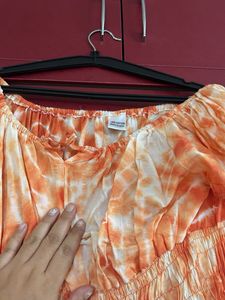 Tie-Dye Maxi Dress M,L,xl,xxl Freesize