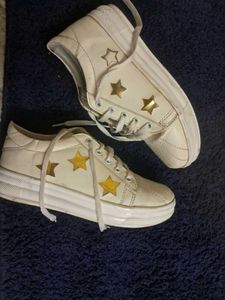 Women White Sneakers Basic