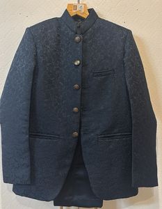 Elegant Navy Blue Indo Western