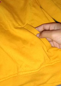 Cool Girl Yellow Hoodie