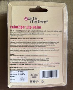 Earth Rhythm Fabulips Lip Balm