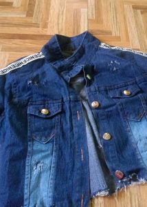 Crop Ripped Denim