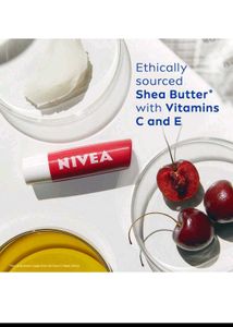 2 Nivea Cherry Shine Lip Balm