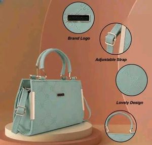 Mint Green Quilted Handbag