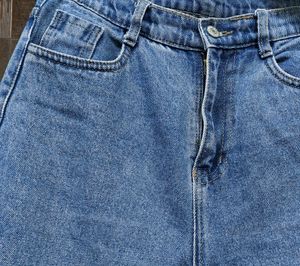 Women Regular High Rise Light Blue Jeans.