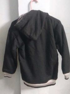 NY Black Zip-Up Hoodie