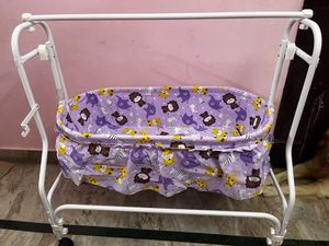 Babyhug, brand new baby cradle with mosquito net