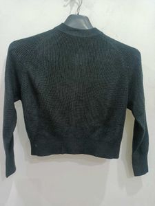 Woolen Crop Sweater