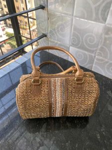 Branded Handbad With Sling