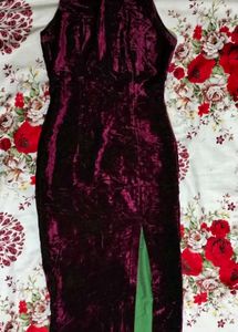 Velvet Gown