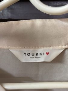 Beige Sheer Shirt