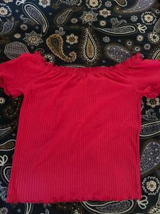 Pink Crop Top