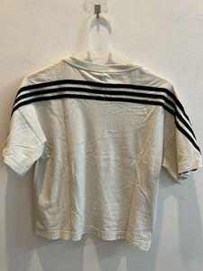 Adidas 3-Stripe Tee - Cream