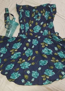 Blue Mini Dress