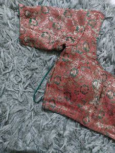 Banarasi Blouse..multi Colored