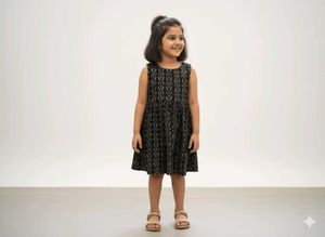 Comfortable Sleeveless A-Line Summer Dress