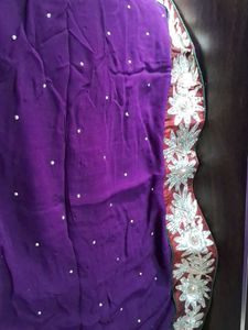 Heavy work  saree