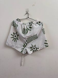 Patterned White Co-Ord Set