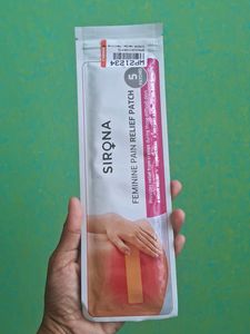 Sirona Period Pain Relief Patch One Pack