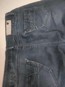 Dark Blue Denim Jeans