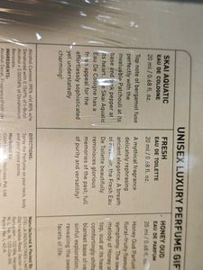 Luxury perfume Gift Set UNISEX pack of