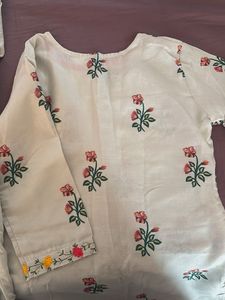 Floral Embroidered Kurta Set size 3xl
