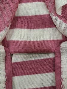Pink Striped Top