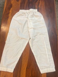 White Embroidered Kurta Set