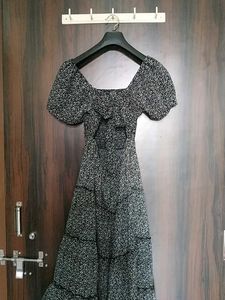Dotted Mini Dress