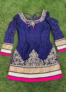 designer embroidered Punjabi suit