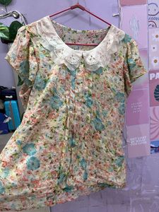 Cute Floral Top