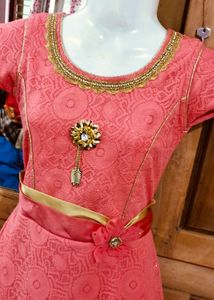 Cute Pink Girls Dress