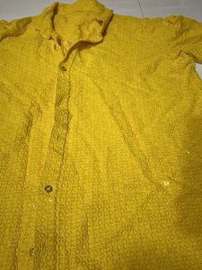Yellow Shirt For Men