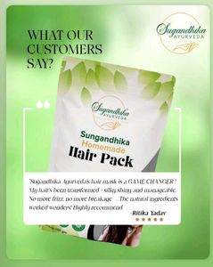 home made hair pack