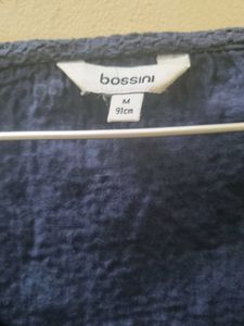 BOSSINI BLUE SCIFFI DRESS