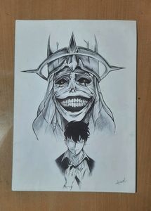 Solo Leveling Anime Pen Art .