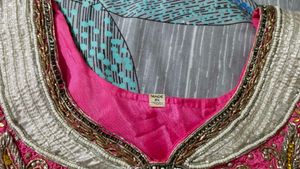 Pink Embellished kurta set