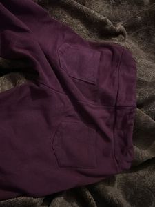 Burgundy USA Flag Joggers