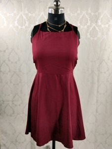 Backless Red Sexy One Piece