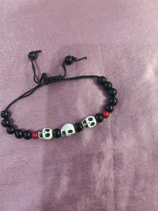 Skull Bead Bracelet