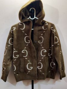 Premium imported men&#39;s cardigan with a hood