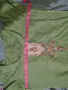 Straight Kurta Set With Designer Dupatta