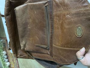 Pure Leather Fossil Original Unisex Backpack