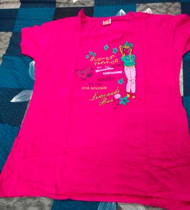 Pink 'Summer Vacation' Graphic Tee