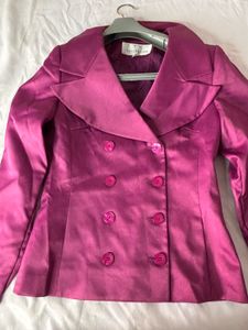 Elegant Pink Blazer