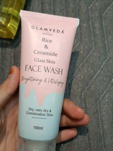 Chemist Oil Cleanser And Glamveda Rice Face Wash