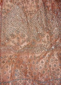 Diwali Festival Discount Pink Long Gown Pant Duptt