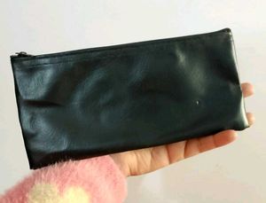 Black leather Pouch
