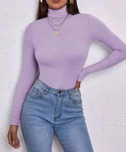 Stylish Purple Knit Top