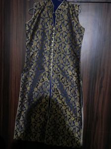 Partywear Kurta Skirt And Dupatta Set